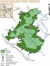 Bandhavgarh Tiger Reserve Map