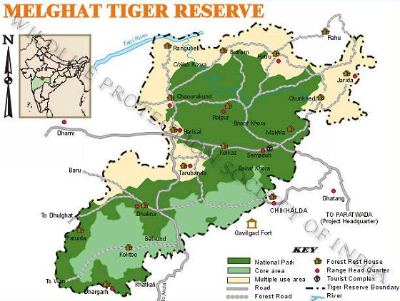 Melghat Tiger Reserve - Red Earth
